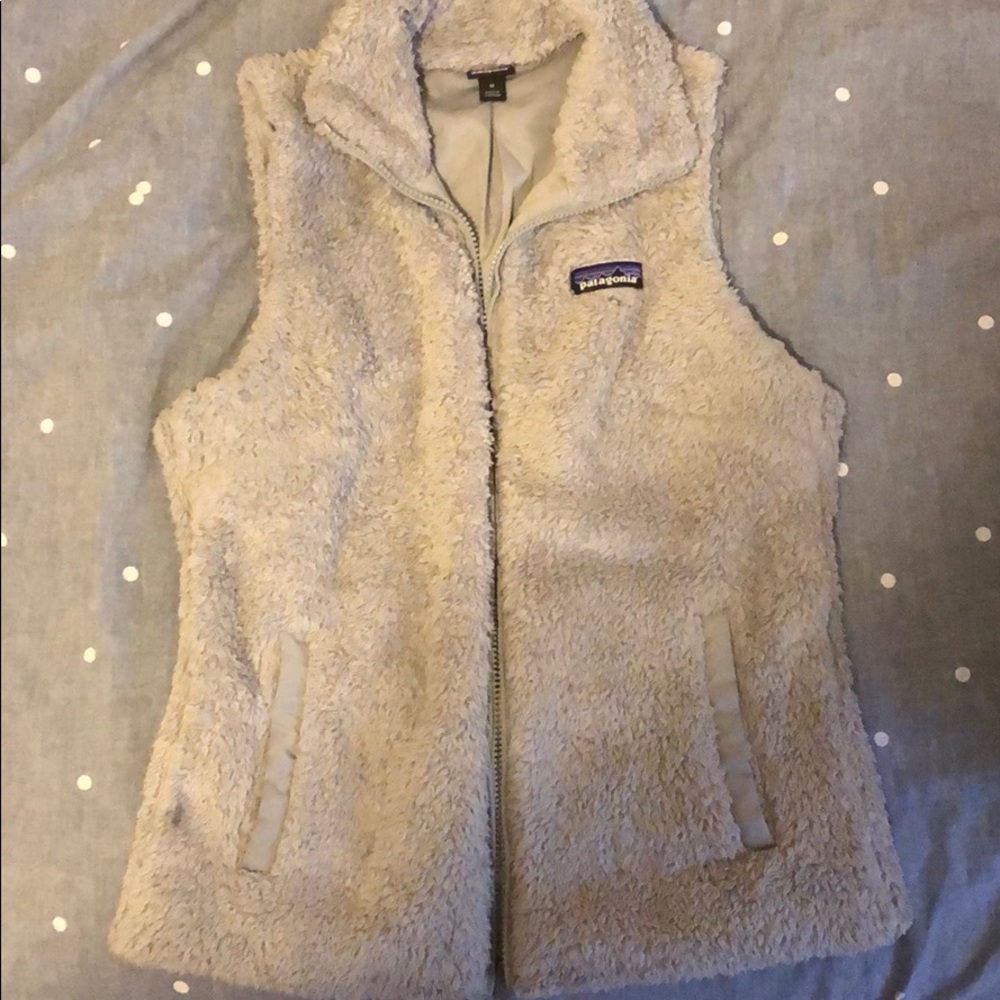 Patagonia vest with small defects.